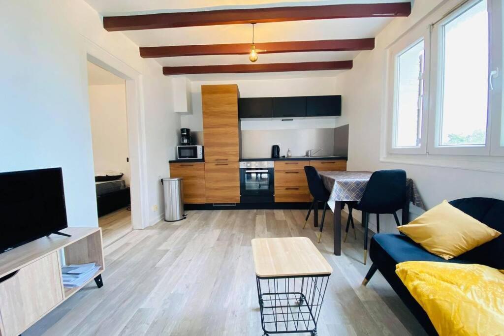Appartement Cosy Avec Jardin Chaleureux Laon Exterior photo
